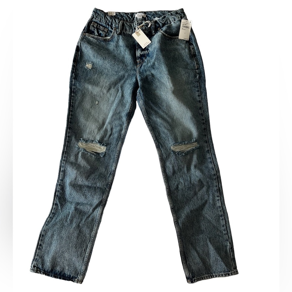Good American Good 90’s Icon Jeans Indigo 065 Size 12 NWT - Picture 8 of 12